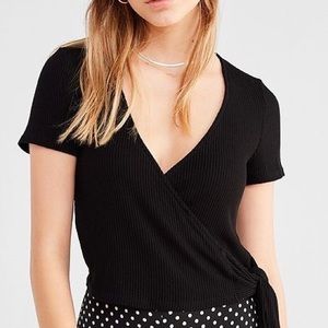 UO Project Social Bailey Wrap Top